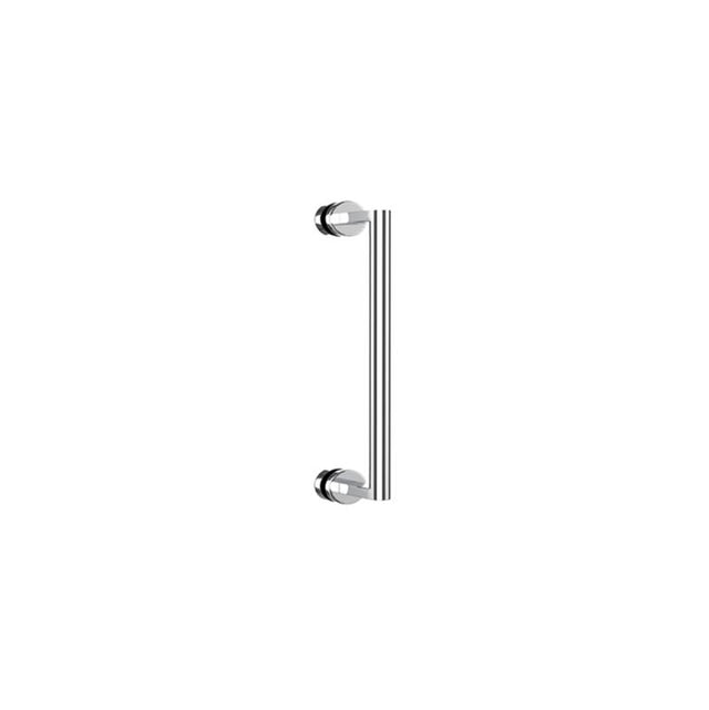 Neelnox - Collection Hugo 12'' Single Door Handle   Standard Rosette Finish: Matte White - Matte White