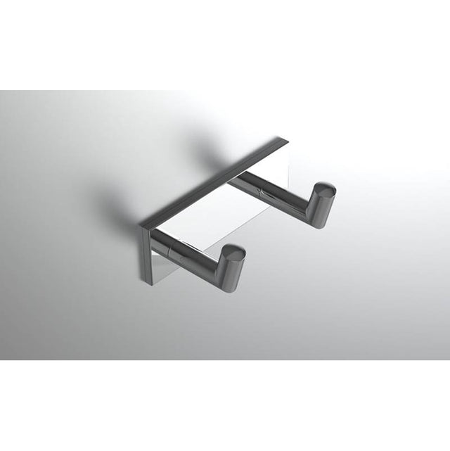 Neelnox - Collection Exponent Robe Hook Double Finish: Matte White - Matte White