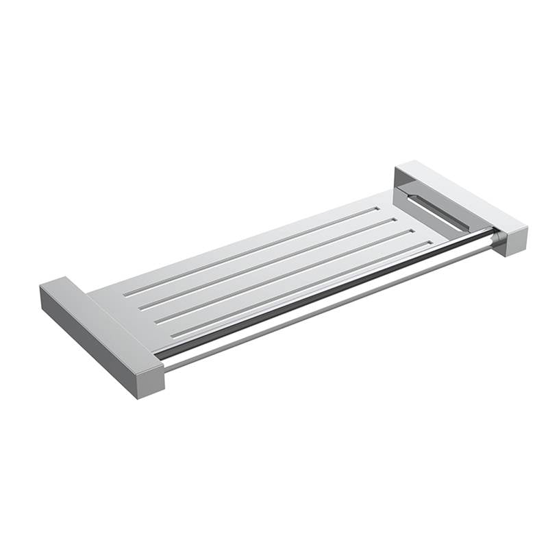 Neelnox - Series 500 Shower Shelf Size 12.8 x 4.9 x 0.8 inch Finish: Matte White - Matte White