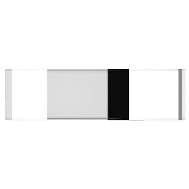 Neelnox - Series 400 Shadow Box Size 42 x 12 x 4 3/4 inch Finish: Matte White - Matte White