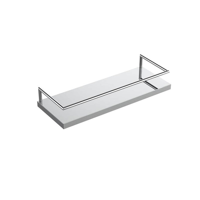 Neelnox - Series 590 Shower Shelf Size 12 x 4.5 x 2.1 inch Finish: Matte White - Matte White