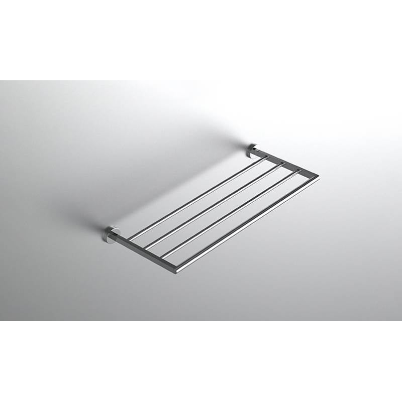 Neelnox - Collection Hugo Towel Rack Finish: Matte White - Matte White