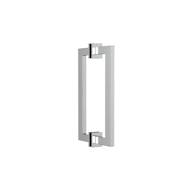 Neelnox - Collection ARGYLE 6'' Double Door Handle   Standard Rosette Finish: Matte White - Matte White