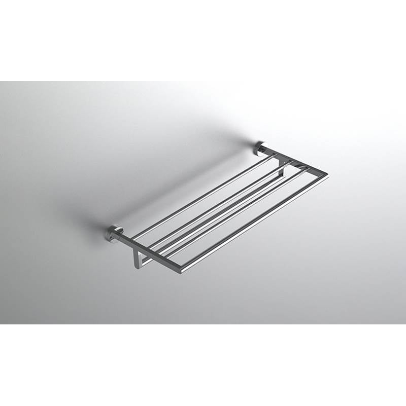 Neelnox - Collection Hugo Towel Rack with Bar Finish: Matte White - Matte White