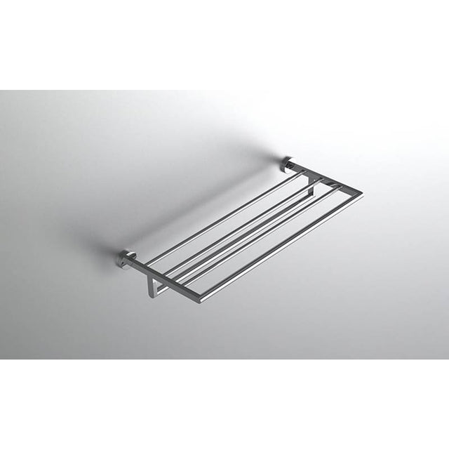 Neelnox - Collection Hugo Towel Rack with Bar Finish: Matte White - Matte White