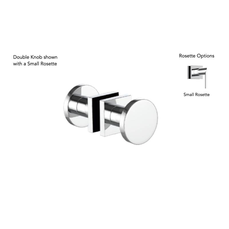 Neelnox - Collection NAVIGATOR  Double Knob    Standard Rosette Finish: Matte White - Matte White