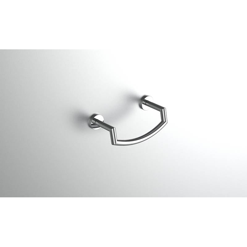 Neelnox - Collection Form Towel Ring Finish: Matte White - Matte White