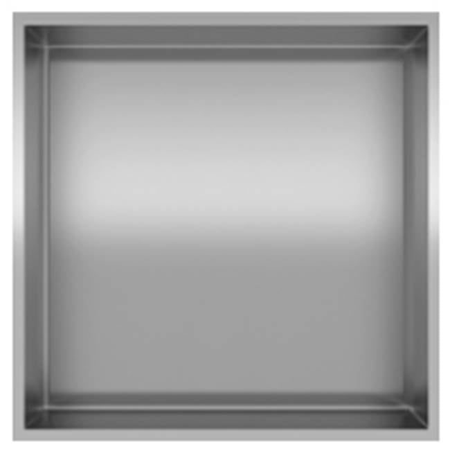 Neelnox - Series Origin Flushmount Niche Installed Size18 x 18 x 3.8 Finish: Matte White - Matte White