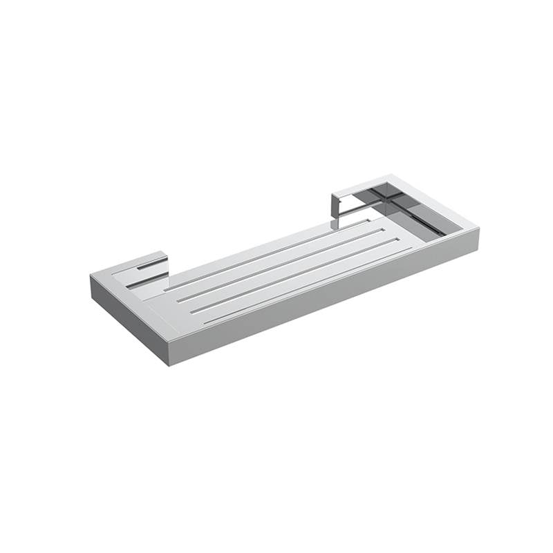 Neelnox - Series 520 Shower Shelf Size 12 x 4.9 x 1 inch Finish: Matte White - Matte White