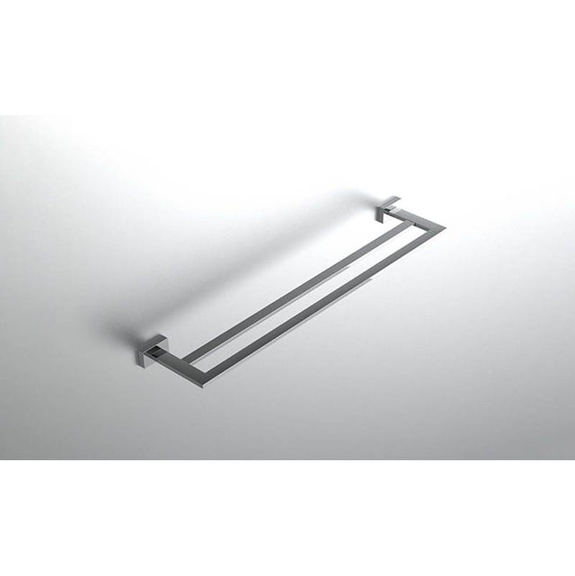 Neelnox - Collection Argyle Towel Bar Double Finish: Matte White - Matte White