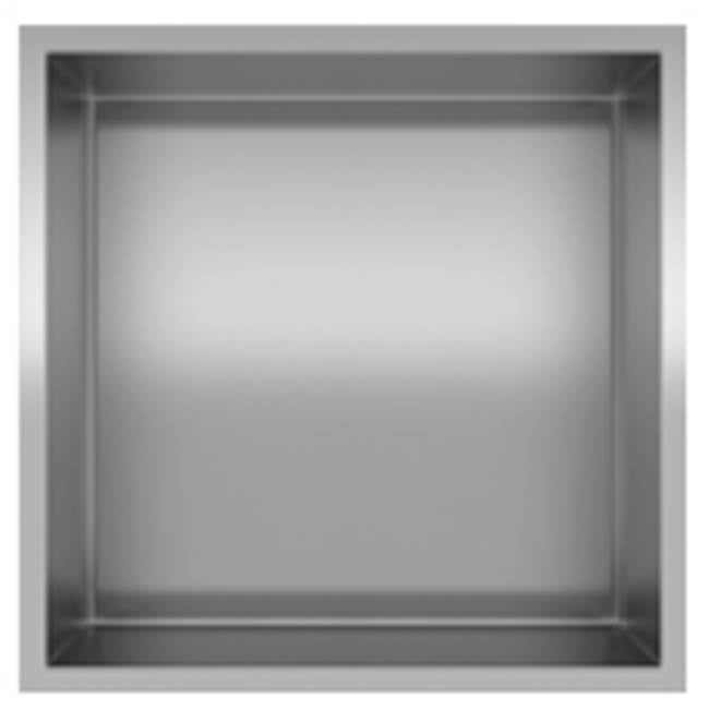 Neelnox - Series Origin Flushmount Niche Installed Size12 x 12 x 3.8 Finish: Polished Rose Gold - Polished Rose Gold