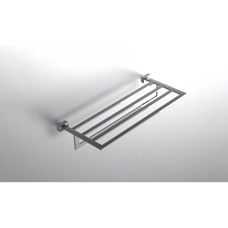 Neelnox - Collection Argyle Towel Rack with Bar Finish: Matte White - Matte White