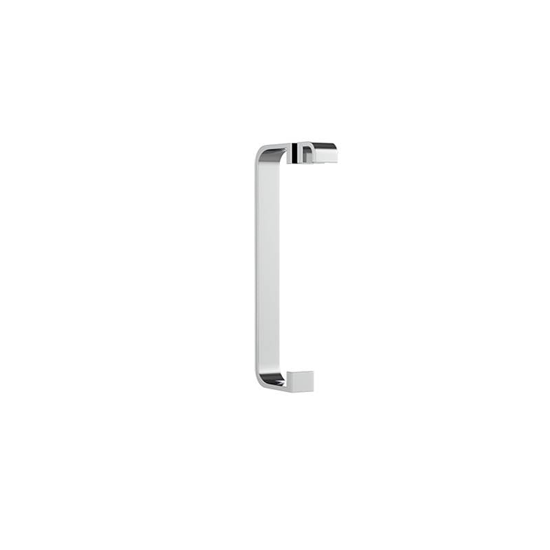 Neelnox - Collection Peninsular 30'' Door Handle With Knob  Standard Rosette Finish: Matte White - Matte White