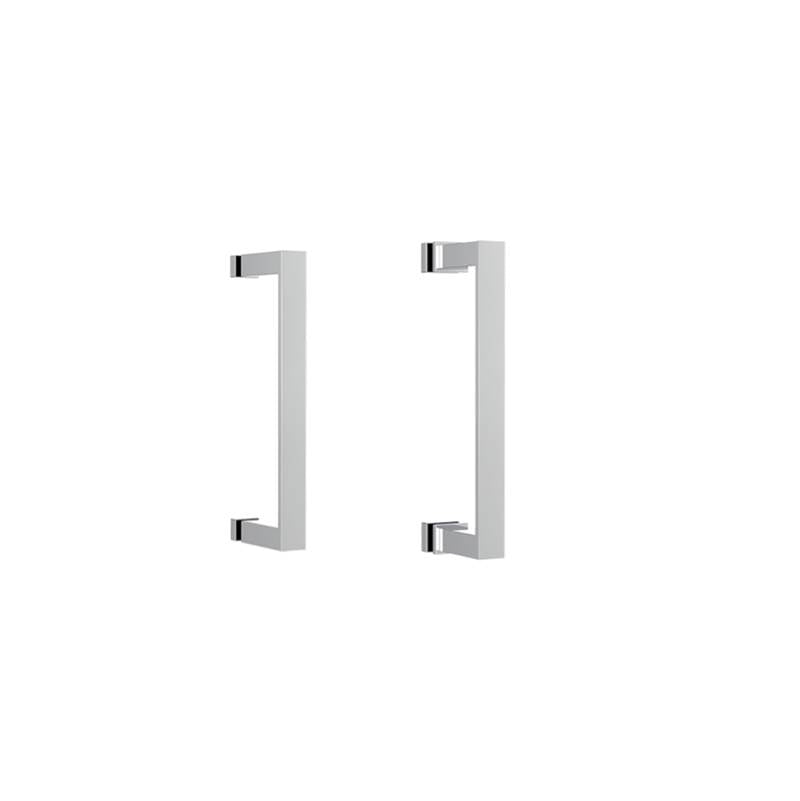 Neelnox - Collection GRANDE 8'' Single Door Handle   No Rosette Finish: Matte White - Matte White