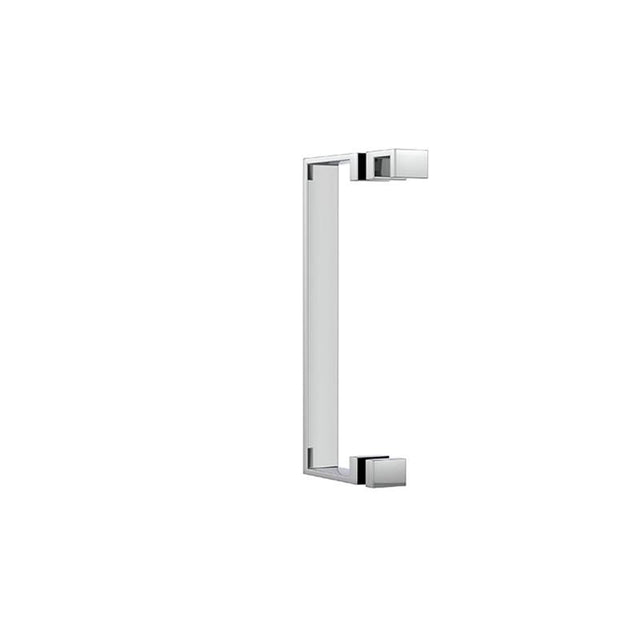 Neelnox - Collection Avant Garde 30'' Door Handle With Knob  Standard Rosette Finish: Matte White - Matte White