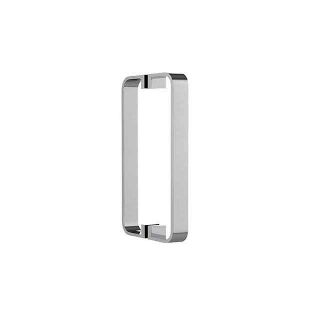 Neelnox - Collection Peninsular 30'' Double Door Handle   Standard Rosette Finish: Matte White - Matte White