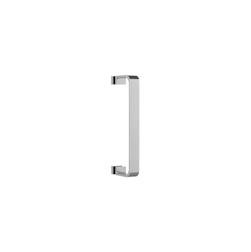 Neelnox - Collection Peninsular 12'' Single Door Handle   Standard Rosette Finish: Matte White - Matte White