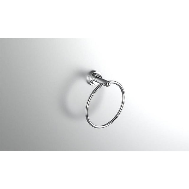 Neelnox - Collection Aire Classic Towel Ring Finish: Matte White - Matte White