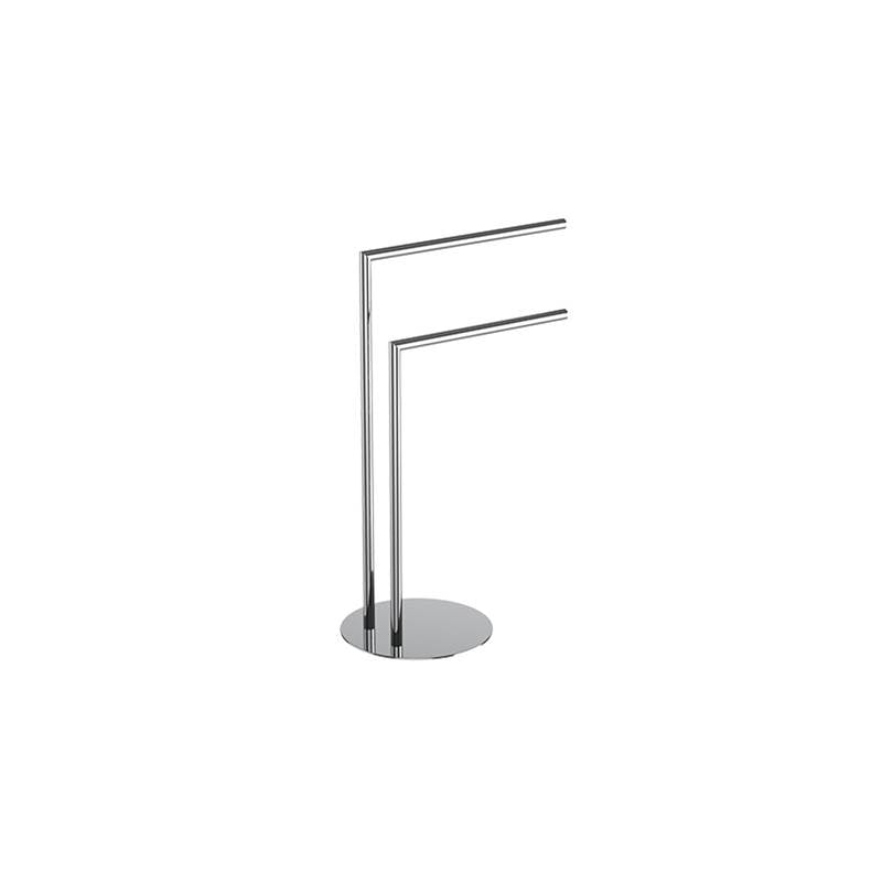 Neelnox - Collection FREE STANDING TOWEL BAR Finish: Matte White - Matte White