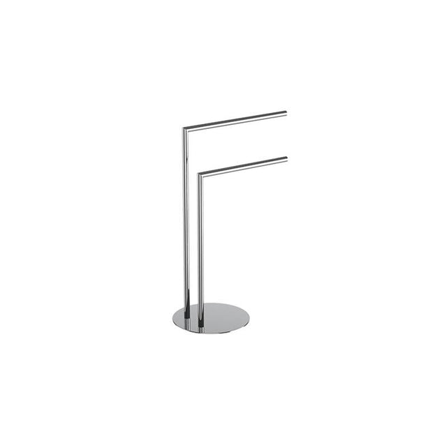 Neelnox - Collection FREE STANDING TOWEL BAR Finish: Matte White - Matte White