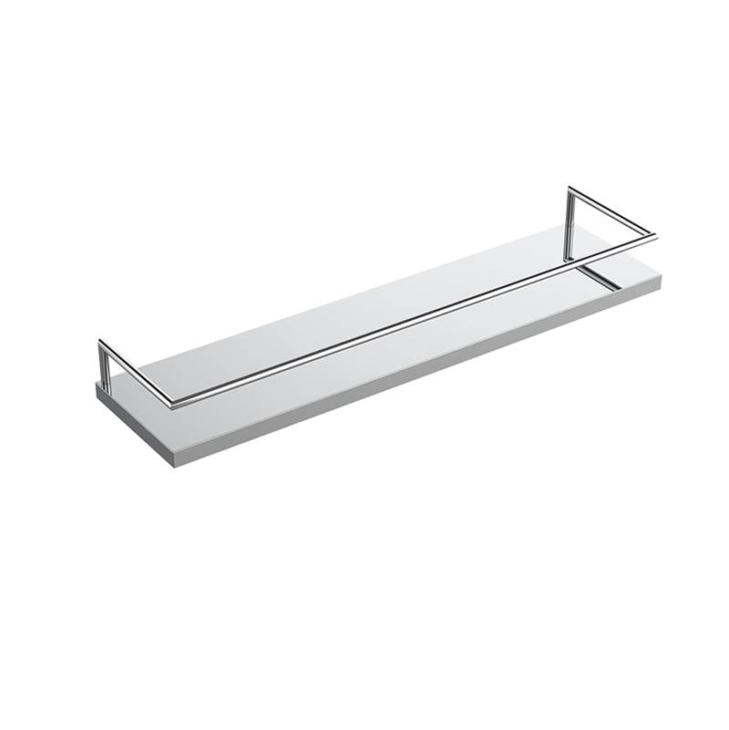 Neelnox - Series 590 Shower Shelf Size 18 x 4.5 x 2.1 inch Finish: Matte White - Matte White