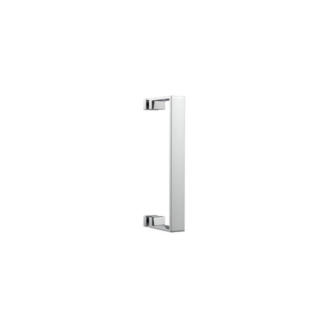 Neelnox - Collection Avant Garde 18'' Single Door Handle   Standard Rosette Finish: Matte White - Matte White