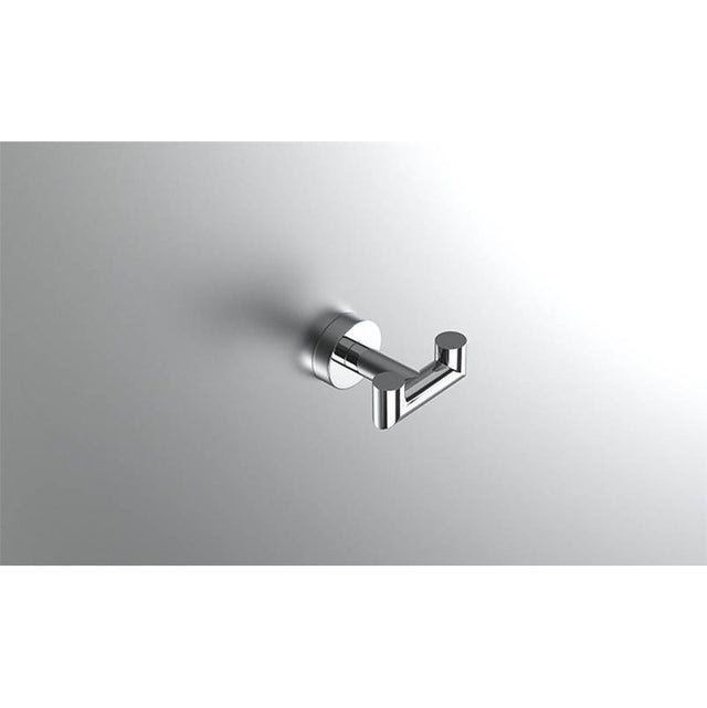 Neelnox - Collection Form Moderne Robe Hook Double Finish: Matte White - Matte White