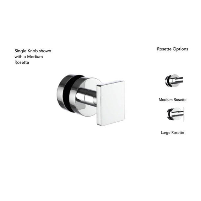 Neelnox - Collection FOREST  Single Knob    No Rosette Finish: Matte White - Matte White
