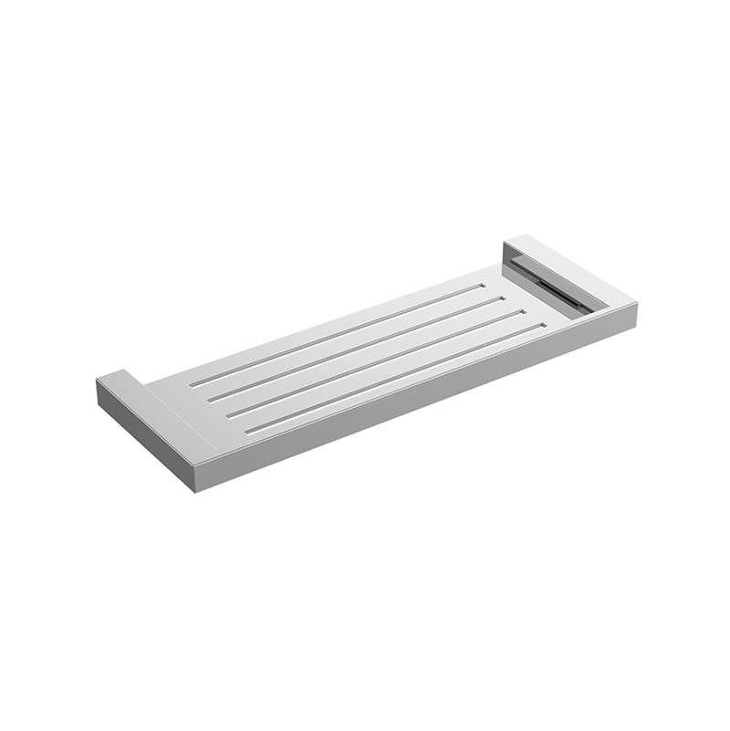 Neelnox - Series 560 Shower Shelf Size 12.8 x 4.4 x 0.8 inch Finish: Matte White - Matte White