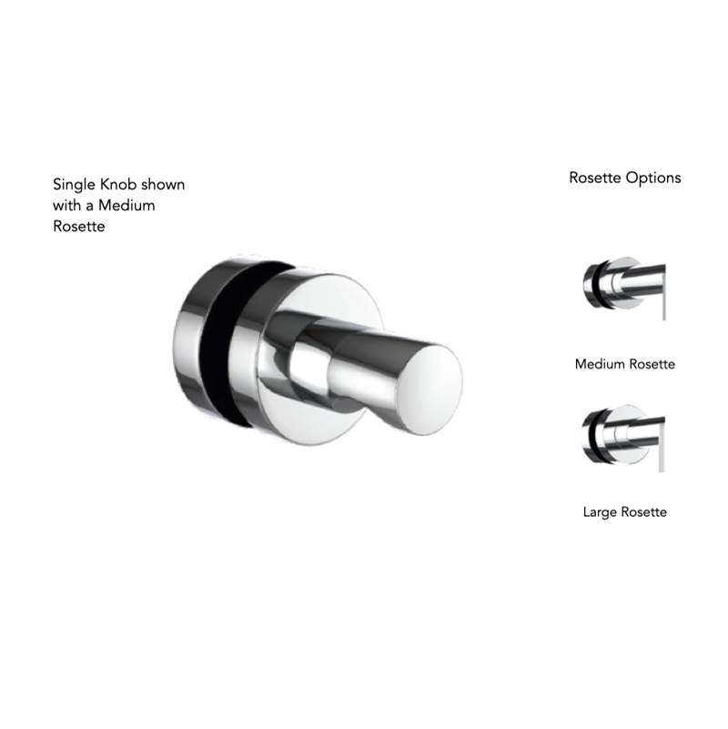 Neelnox - Collection CELLO  Single Knob    No Rosette Finish: Matte White - Matte White
