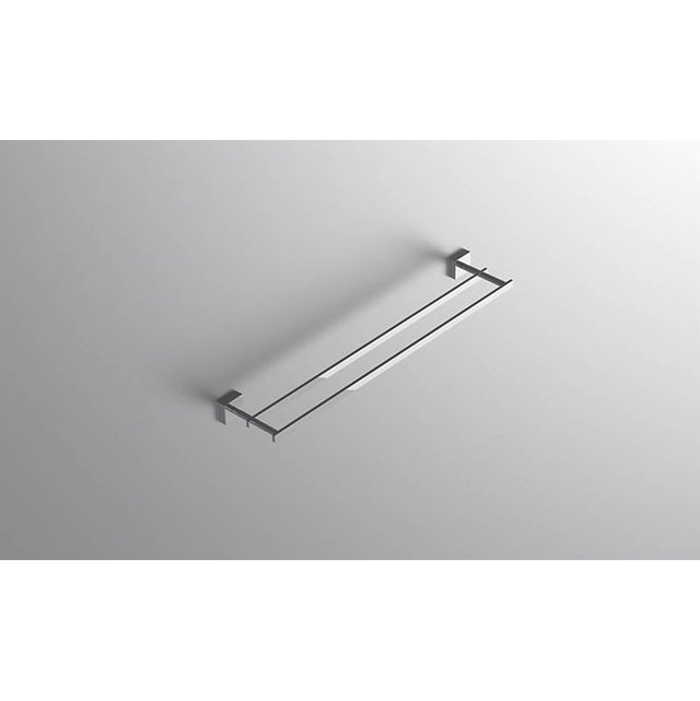 Neelnox - Collection Rhyme Towel Bar Double Finish: Matte White - Matte White