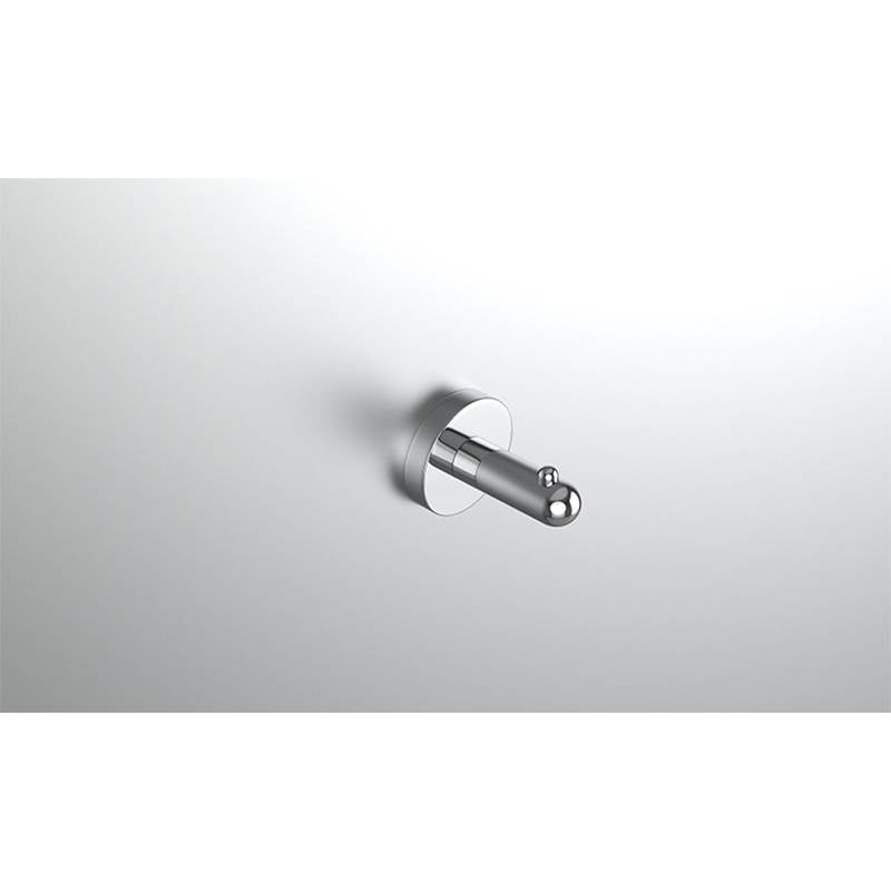 Neelnox - Collection Aire Robe hook single Finish: Matte White - Matte White