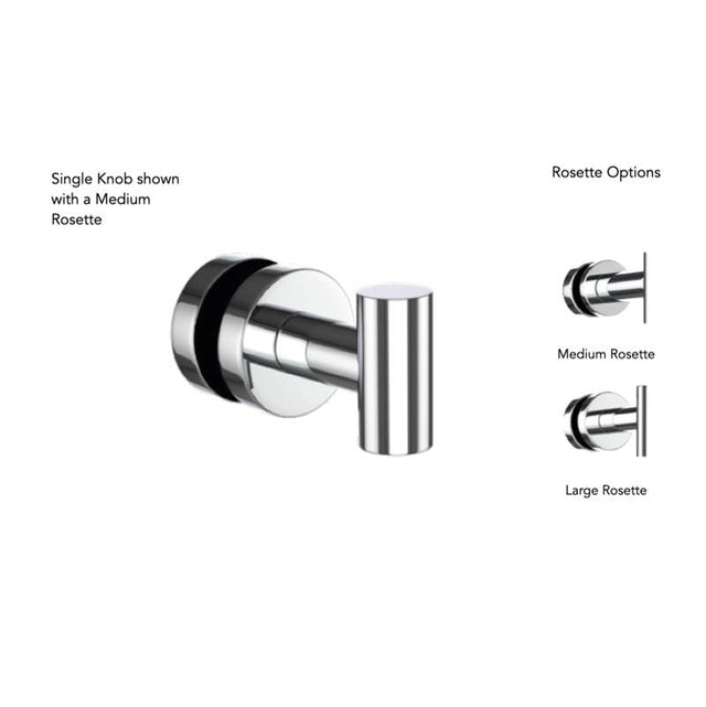 Neelnox - Collection MASTERPIECE  Single Knob    No Rosette Finish: Matte White - Matte White