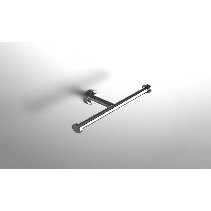 Neelnox - Collection Form Classic Toilet Paper Holder Double Finish: Matte White - Matte White
