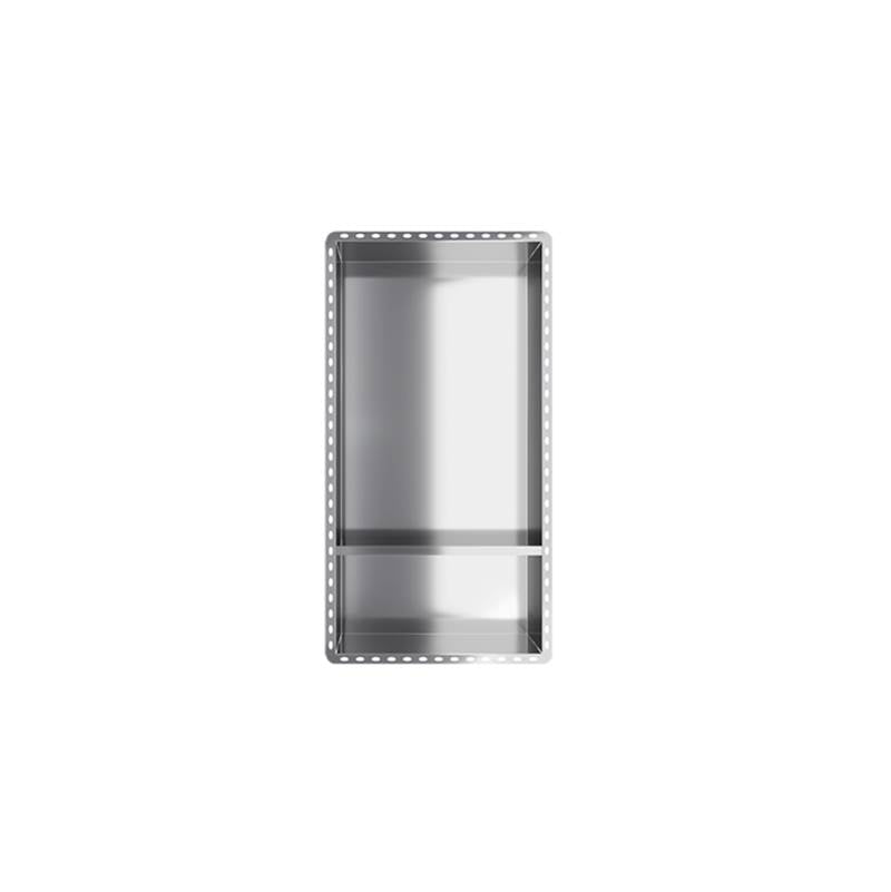 Neelnox - Series Origin Undermount Niche Installed Size12 x 24 x 3.8 Finish: Matte White - Matte White