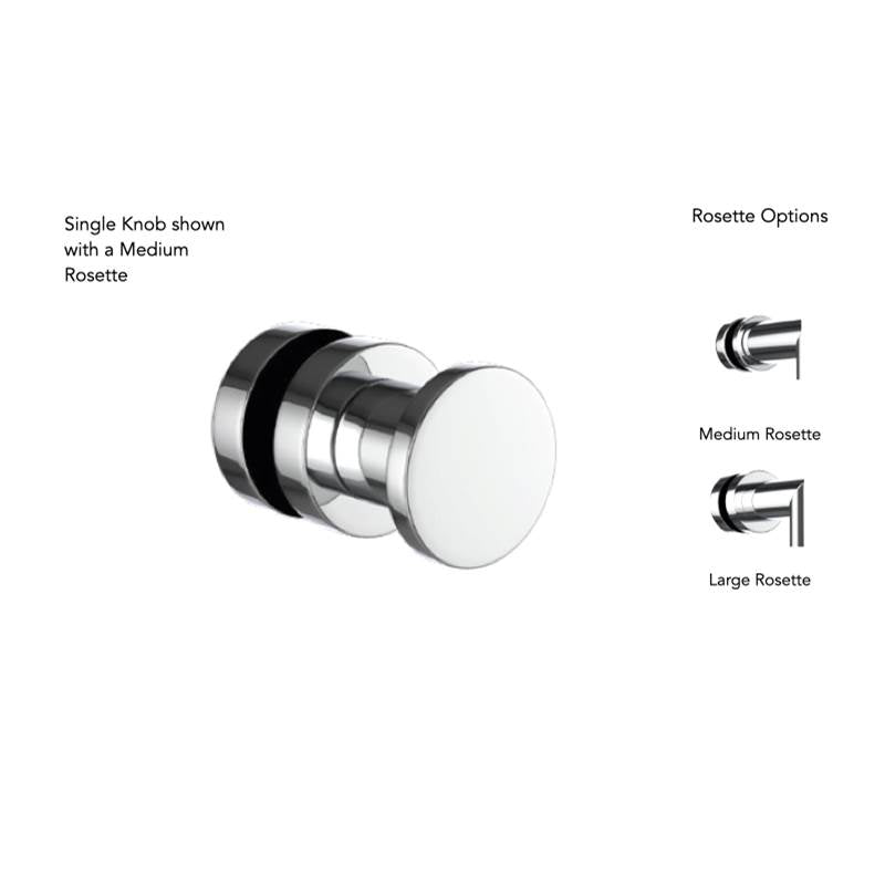 Neelnox - Collection FORM MODERNE  Single Knob    No Rosette Finish: Matte White - Matte White