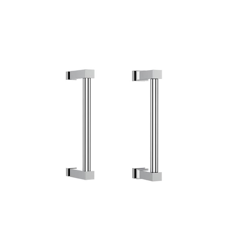 Neelnox - Collection ARTE 6'' Single Door Handle   Medium Rosette Finish: Matte White - Matte White