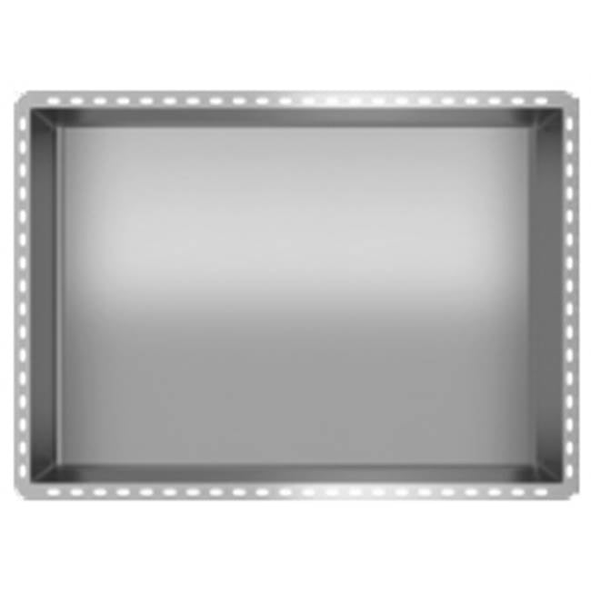 Neelnox - Series Origin Undermount Niche Installed Size18 x 12 x 3.8 Finish: Polished Rose Gold - Polished Rose Gold