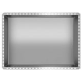 Neelnox - Series Origin Undermount Niche Installed Size18 x 12 x 3.8 Finish: Polished Rose Gold - Polished Rose Gold