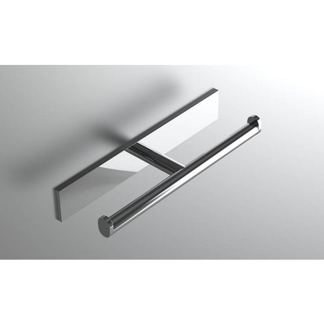 Neelnox - Collection Inspire Toilet Paper Holder Double Finish: Matte White - Matte White