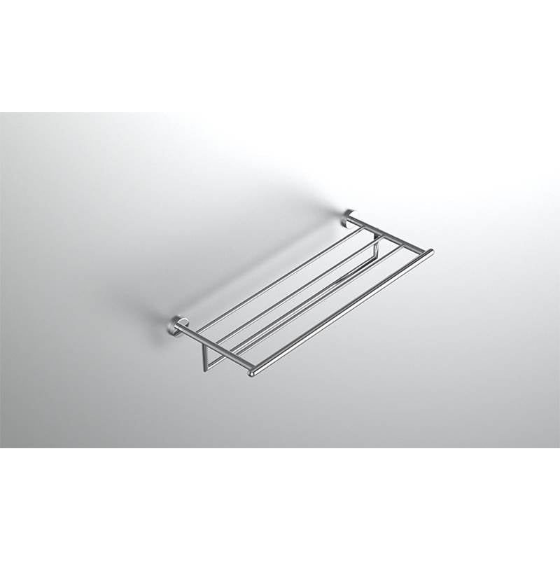 Neelnox - Collection Aire Towel Rack with Bar Finish: Matte White - Matte White