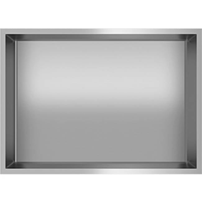 Neelnox - Series Origin Flushmount Niche Installed Size18 x 12 x 3.8 Finish: Brushed Modern Bronze - Brushed Modern Bronze