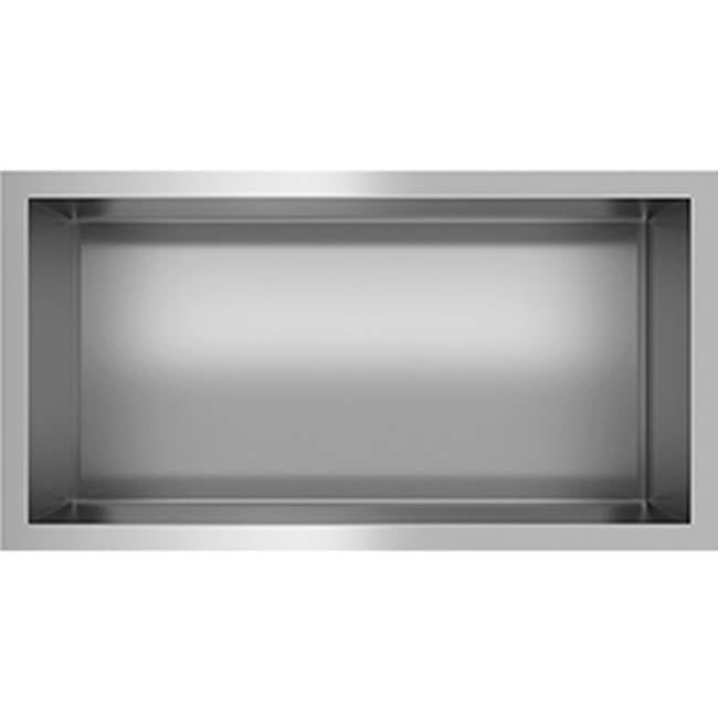 Neelnox - Series Origin Flushmount Niche Installed Size12 x 6 x 3.8 Finish: Polished Rose Gold - Polished Rose Gold