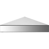 Neelnox - Series 300 Corner Shelf Size 7.5  x 7.5  x 5/8 inch Finish: Brushed Modern Bronze - Brushed Modern Bronze
