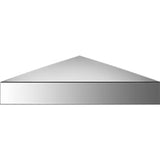 Neelnox - Series 300 Corner Shelf Size 10 3/4  x 10 3/4  x 1 1/4 inch Finish: Brushed Modern Bronze - Brushed Modern Bronze