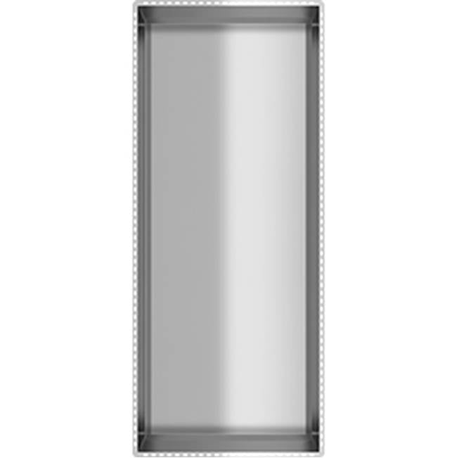 Neelnox - Series Origin Undermount Niche Installed Size18 x 42 x 3.8 Finish: Brushed Modern Bronze - Brushed Modern Bronze