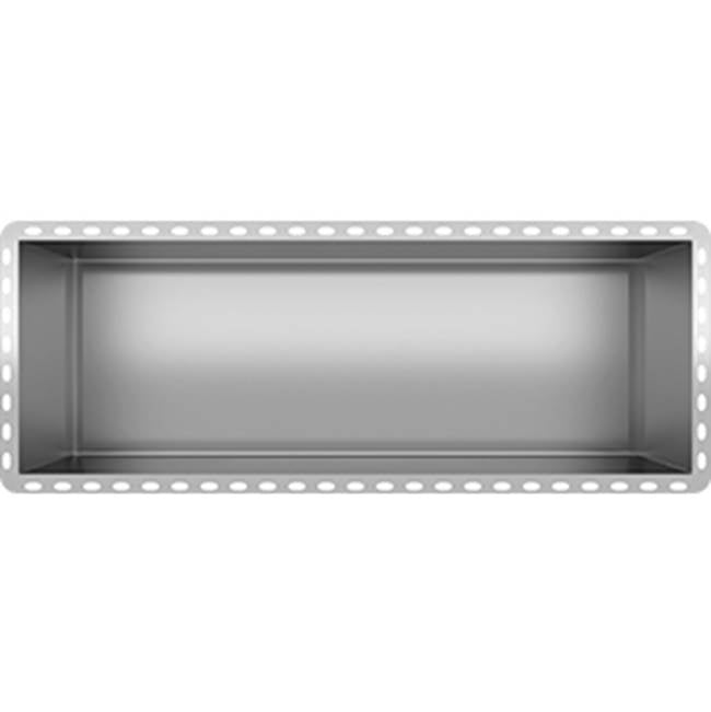 Neelnox - Series Origin Undermount Niche Installed Size18 x 6 x 3.8 Finish: Polished Rose Gold - Polished Rose Gold