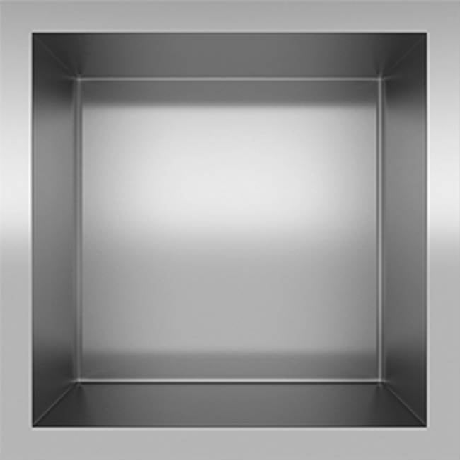 Neelnox - Series Origin Flushmount Niche Installed Size6 x 6 x 3.8 Finish: Polished Rose Gold - Polished Rose Gold