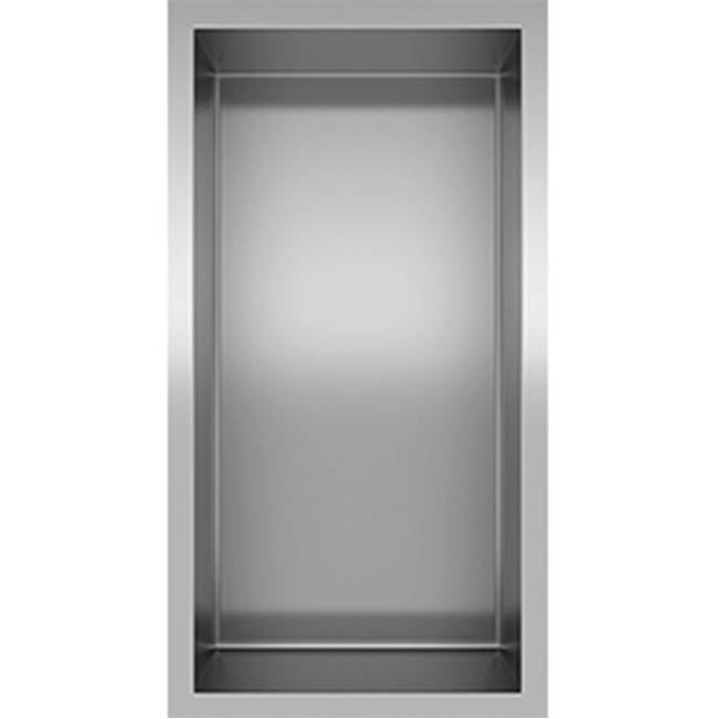 Neelnox - Series Origin Flushmount Niche Installed Size6 x 12 x 3.8 Finish: Polished Rose Gold - Polished Rose Gold