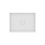 Neptune Rouge - ROUGE shower base 36x48, Central Drain, with tiling flange 3 sides, 48'' Opening, White - White